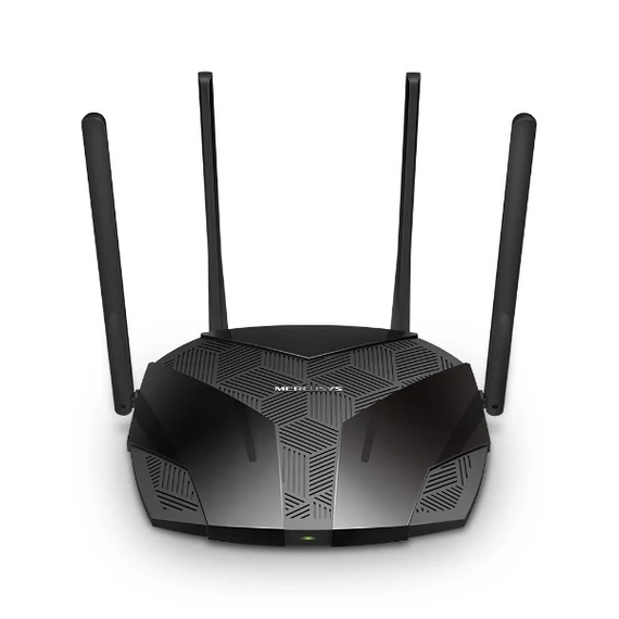 Mercusys Router WiFi AX3000 - MR80X (574Mbps 2,4GHz + 2402Mbps 5GHz; 4port 1Gbps, WPA3; MU-MIMO; OFDMA)
