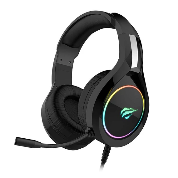 Havit GAMENOTE H2232D RGB USB+3,5 mm-es játék fejhallgató