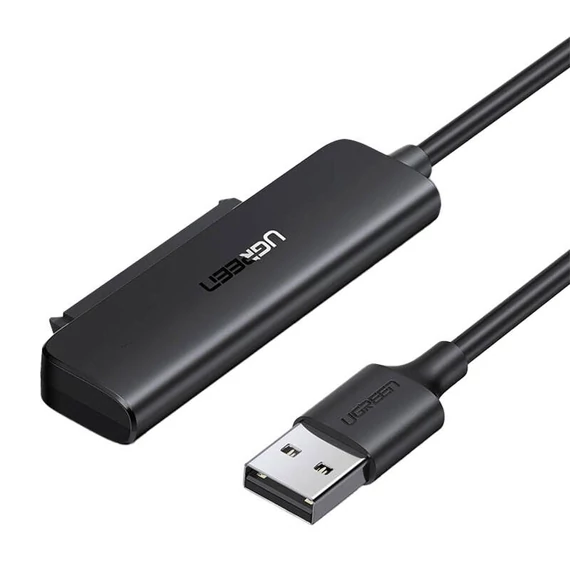 UGREEN USB adapter 2,5" SATA meghajtóhoz, 50cm (fekete)