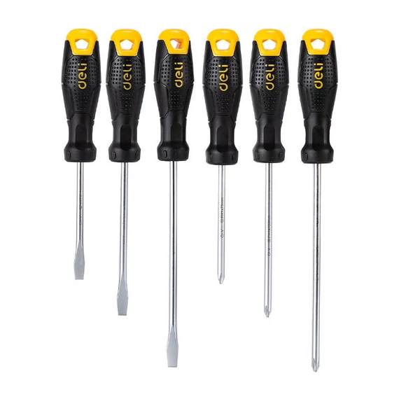 Deli Tools csavarhúzó készlet EDL620006, mágnessel, 6 db
