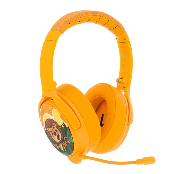 Wireless headphones for kids Buddyphones Cosmos Plus ANC (Yellow)