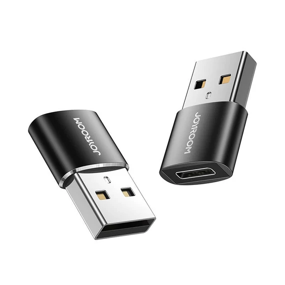 Joyroom S-H152 kétrészes USB C típusú USB csatlakozó (fekete)