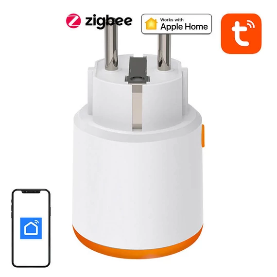 HomeKit NEO NAS-WR10BH Zigbee 16A intelligens csatlakozóaljzat