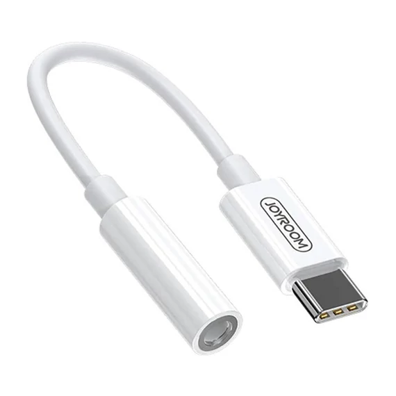 Joyroom SH-C1 digitális USB-C 3,5 mm-es audio adapter (fehér)