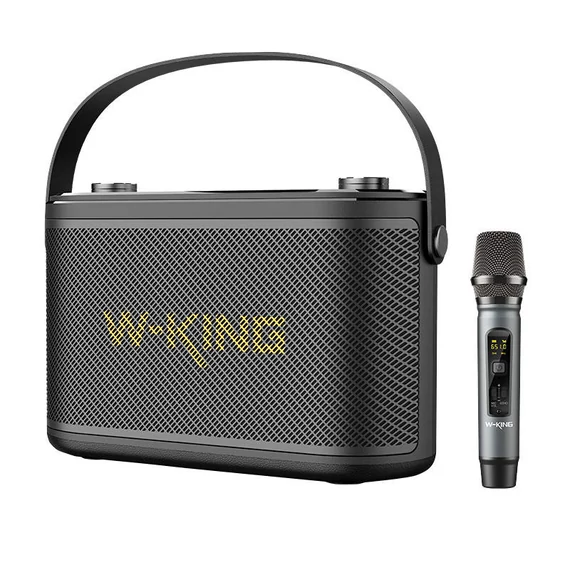 Bluetooth vezeték nélküli hangszóró W-KING H10 S 80W (fekete)
