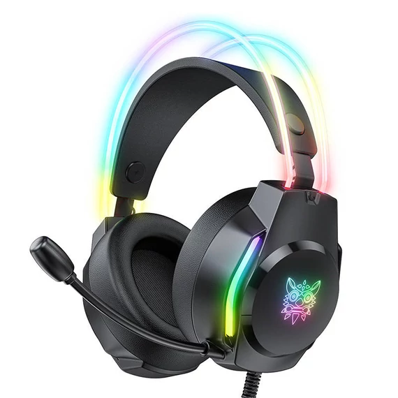 ONIKUMA X26 Gaming fejhallgató Fekete