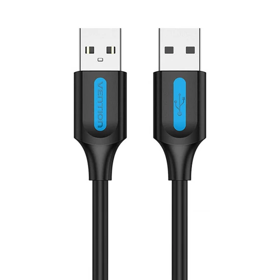 USB 2.0 kábel Vention COJBC 2A 0.25m Fekete PVC