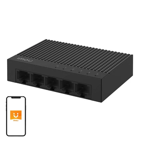 5 portos 100 Mb/s LAN kapcsoló IMOU SF105C IMOU SF105C