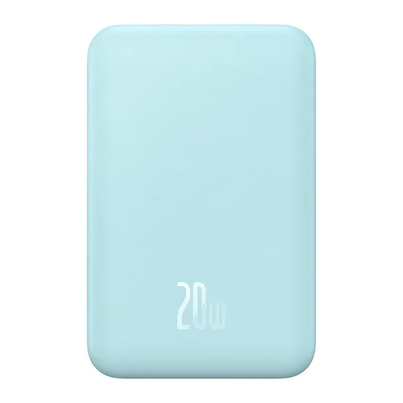 Baseus Mágneses Mini Powerbank, 5000mAh, USB-C 20W (kék)