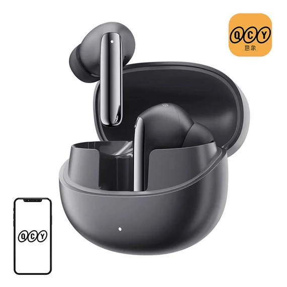 TWS QCY MeloBuds Pro HT08 fejhallgató, ANC (fekete)