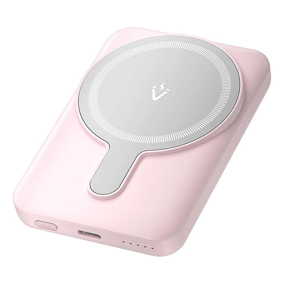 Vention FHSP0 20W mágneses 5000mAh powerbank (rózsaszín)