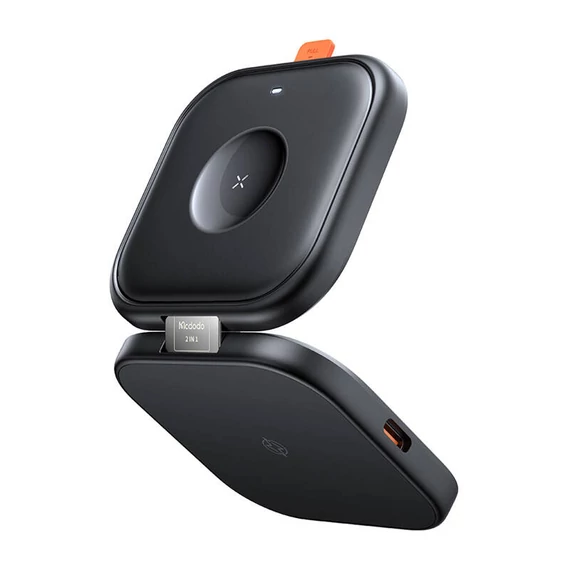 Vezeték nélküli töltőállomás iPhone-hoz, McDodo CH-2160 15W 2 az 1-ben, McDodo CH-2160 15W 2-in-1