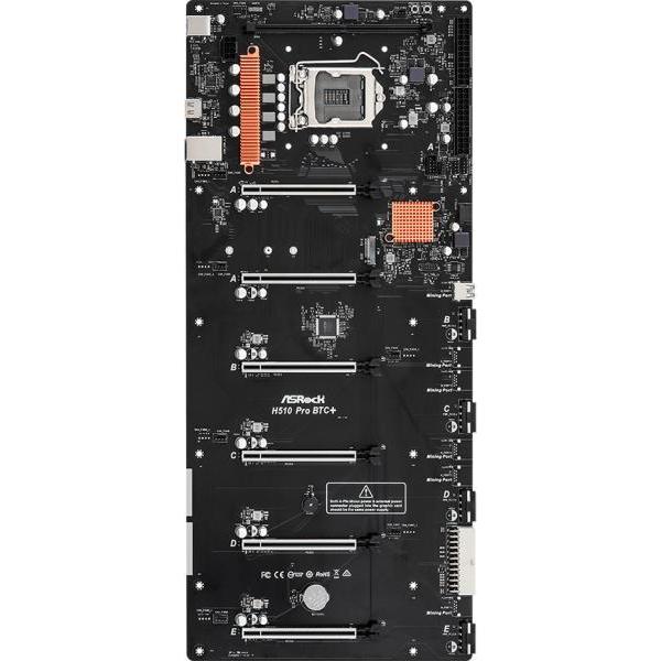 ASRock H510 Pro BTC+ alaplap