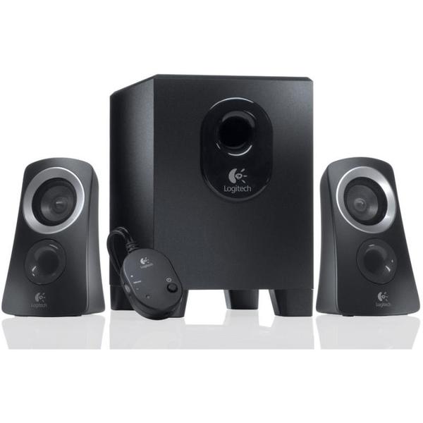 Logitech 2.1 Z313 hangszóró fekete (980-000413)