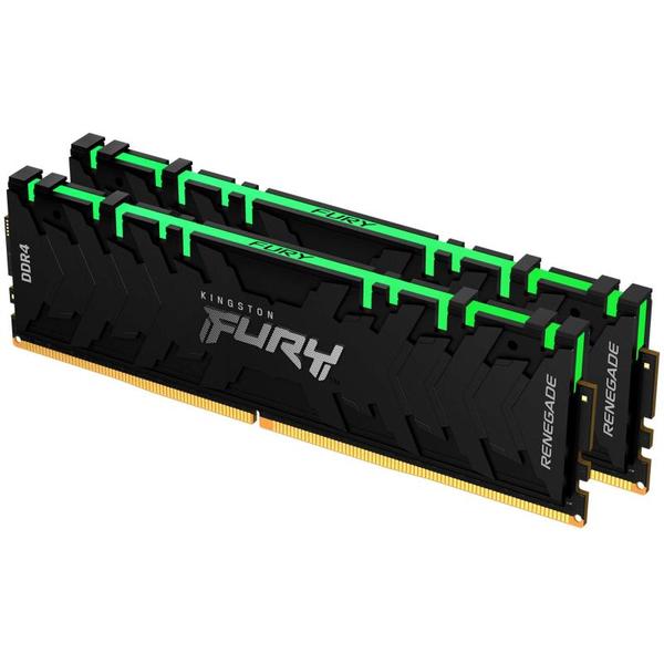32GB 3600MHz DDR4 RAM Kingston Fury Renegade RGB CL16 (2x16GB) (KF436C16RB1AK2/32)