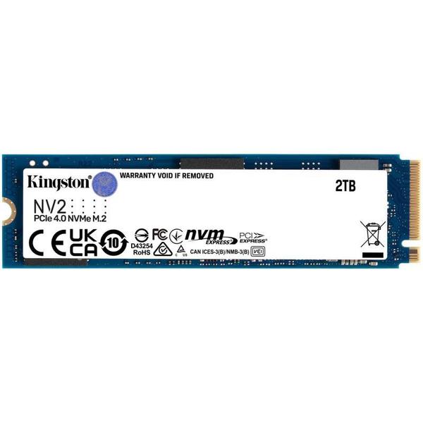 2TB Kingston SSD M.2 NVMe NV2 meghajtó (SNV2S/2000G)