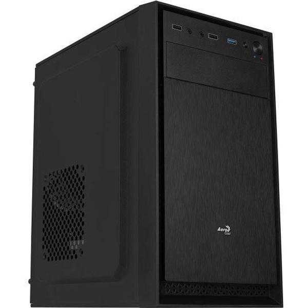 AeroCool CS-104-S-BK-v1 táp nélküli Micro ATX ház fekete (ACCS-PC12014.11)