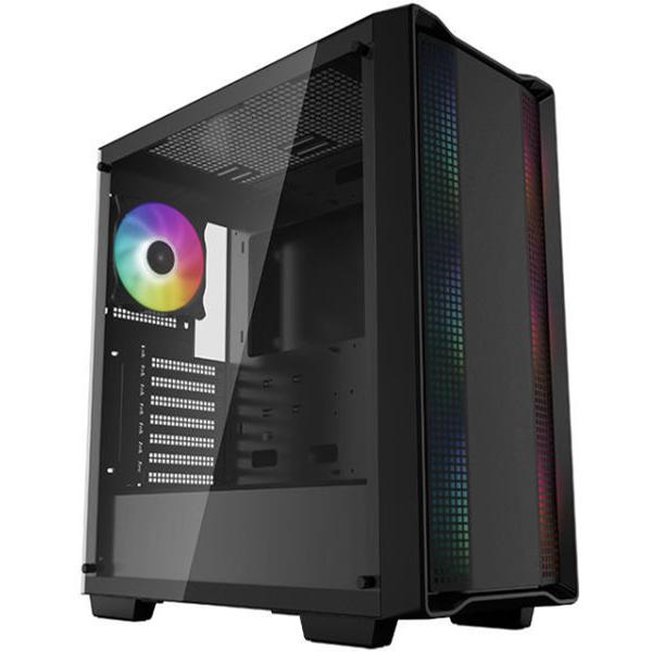 Deepcool CC560 ARGB táp nélküli ablakos ház fekete (R-CC560-BKTAA4-G-1)