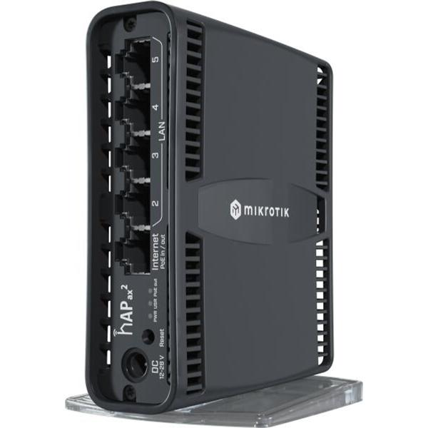 MikroTik hAP ax2 Dual Band Wi-Fi 6 router (C52IG-5HAXD2HAXD-TC)