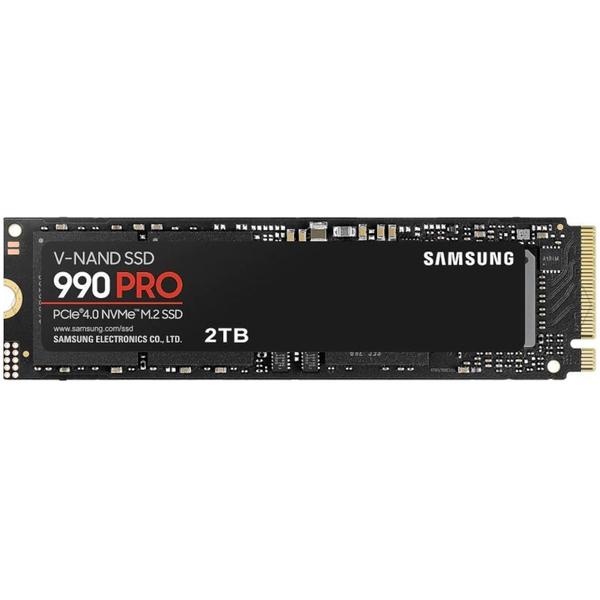 2TB Samsung 990 Pro M.2 NVMe SSD meghajtó hűtőbordával (MZ-V9P2T0GW) 5 év garanciával!