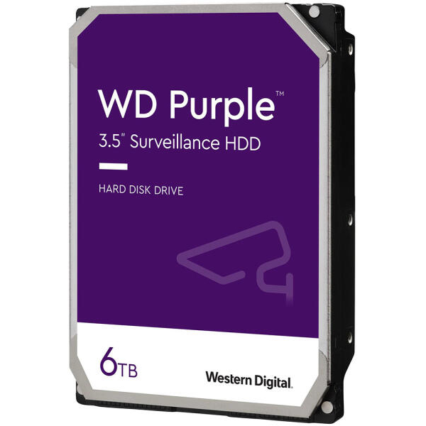 6TB WD 3.5" Purple SATAIII winchester (WD64PURZ)