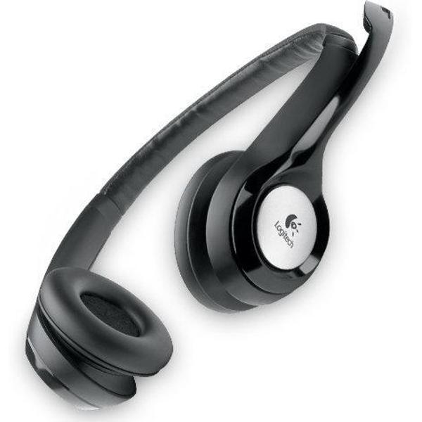 Logitech H390 zajszűrős USB mikrofonos fejhallgató (981-000406)