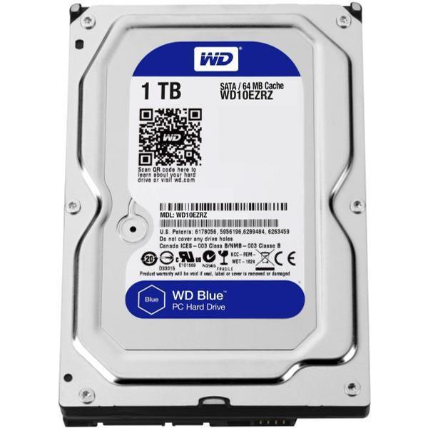 1TB WD 3.5" Caviar Blue SATAIII 64MB cache winchester (WD10EZRZ)