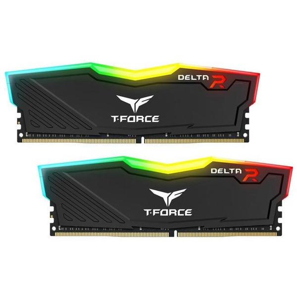 16GB 3000MHz DDR4 RAM Team Group T-Force Delta RGB CL16 (2x8GB) (TF3D416G3000HC16CDC01)