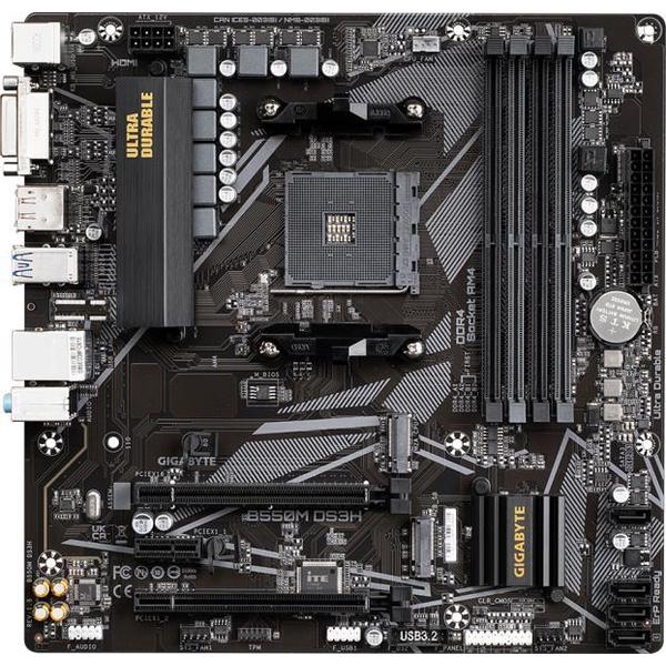 Gigabyte B550M DS3H alaplap