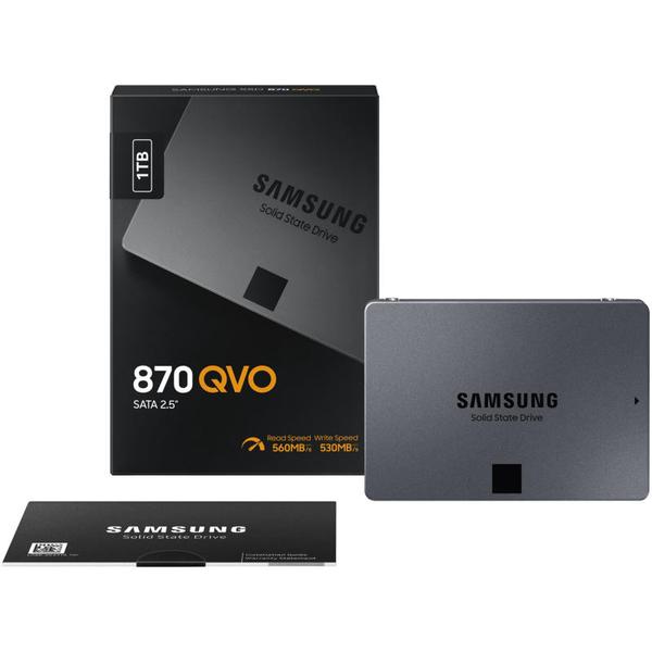 1TB Samsung 870 QVO SSD meghajtó (MZ-77Q1T0BW)