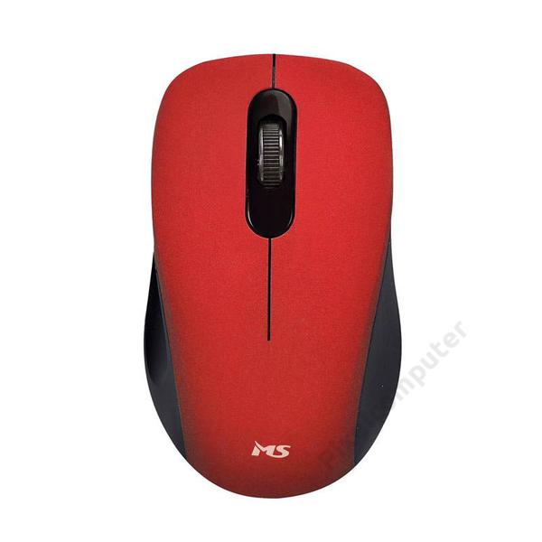 MS Focus M122 Vezeték nélküli egér (Piros)