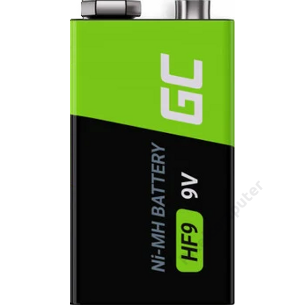 Green Cell újratölthető elem HF9 1db 9v250mAh