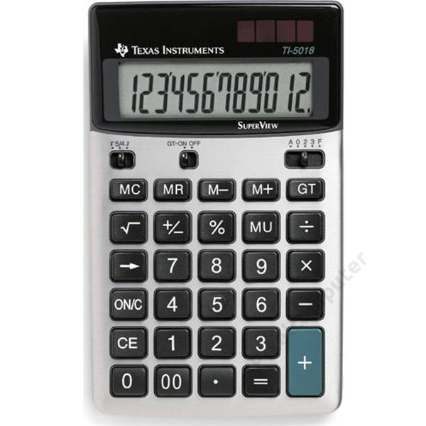 Texas Instruments TL-5018 SV Asztali számológép