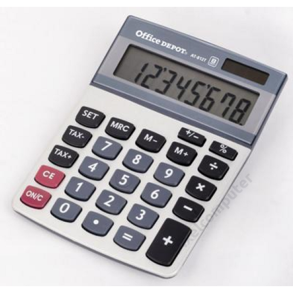 Office Depot AT-812T számológép adó számítás funkcióval