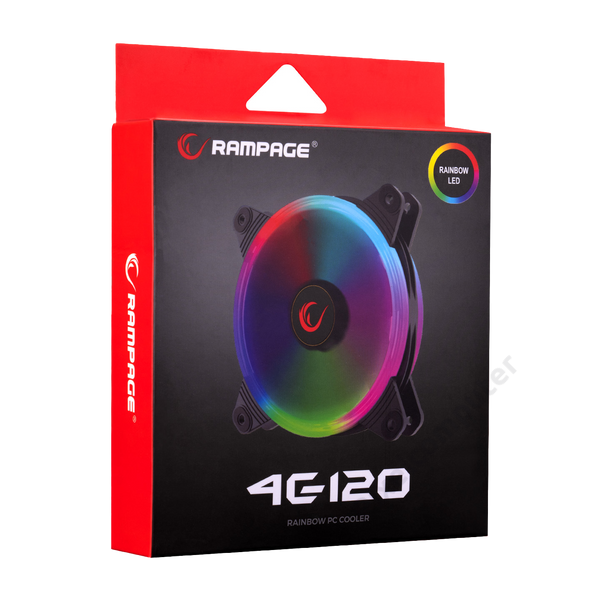 Rampage 4C-120 hűtő ventilátor 12CM