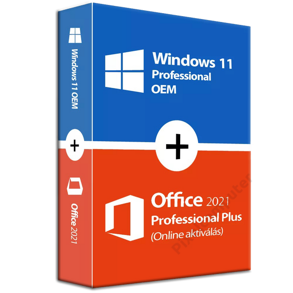 Windows 11 Professional (OEM) + Microsoft Office 2021 (Online)