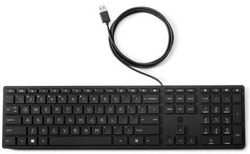 HP 320K vezetékes billentyűzet USB (9SR37AA)