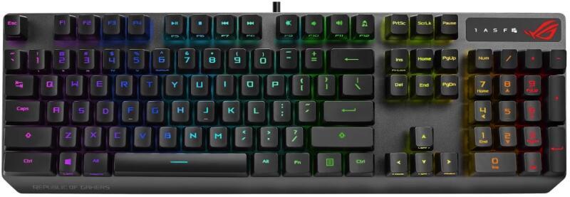 ASUS ROG Strix Scope RX Red XA05 Optical Mechanical gaming billentyűzet (90MP0240-BKHA00)