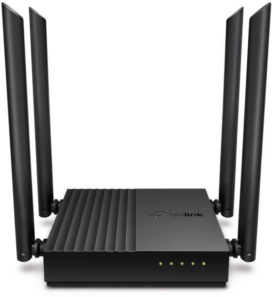 TP-Link Archer C64 AC1200 Router fekete