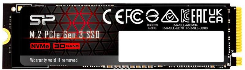 250GB Silicon Power UD80 M.2 SSD meghajtó (SP250GBP34UD8005)
