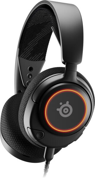 SteelSeries Arctis Nova 3 gaming headset fekete (61631)