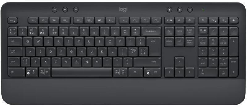 Logitech Signature K650 vezeték nélküli billentyűzet grafitszürke (920-010949)