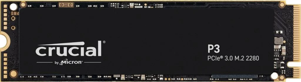 1TB Crucial SSD M.2 P3 meghajtó (CT1000P3SSD8)