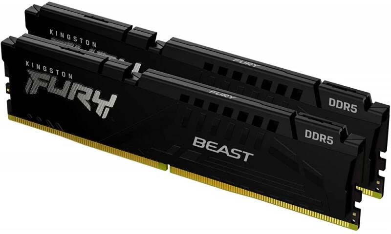 32GB 6000MHz DDR5 RAM Kingston Fury Beast CL36 (2x16GB) (KF560C36BBEK2-32)