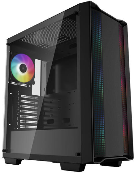 Deepcool CC560 ARGB táp nélküli ablakos ház fekete (R-CC560-BKTAA4-G-1)