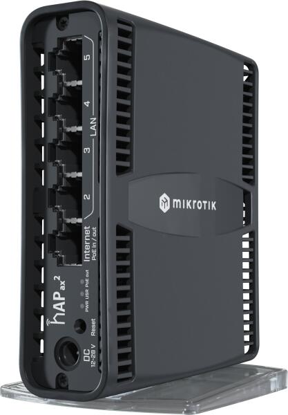 MikroTik hAP ax2 Dual Band Wi-Fi 6 router (C52IG-5HAXD2HAXD-TC)