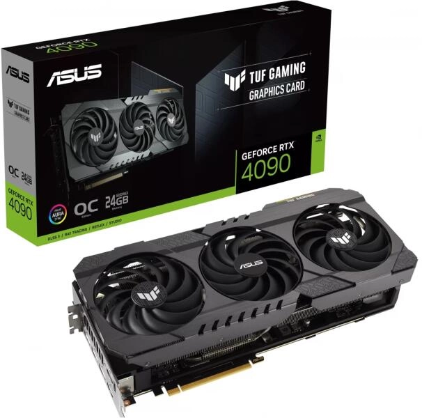 ASUS GeForce RTX 4090 24GB TUF Gaming OG OC Edition videokártya (TUF-RTX4090-O24G-OG-GAMING / 90YV0IY3-M0NA00)