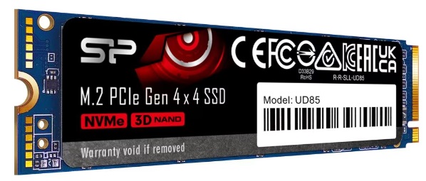 2TB Silicon Power UD85 M.2 SSD meghajtó (SP02KGBP44UD8505)