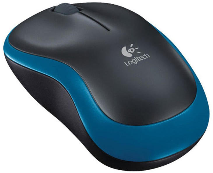 Logitech M185 vezeték nélküli optikai egér kék (910-002239 / 910-002236) USB