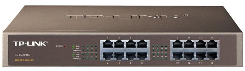 TP-Link TL-SG1016D  10/100/1000Mbps 16 portos switch 1U Rackmount